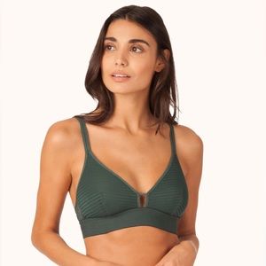 Lively Green Mesh Bralette